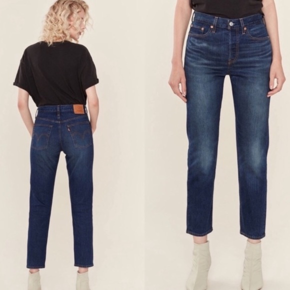 Levi’s Wedgie Icon Fit in Authentic Favourite Button Fly High Rise Jeans Size 25 - Picture 2 of 14